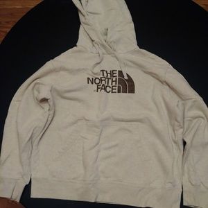 EUC Men's Tan North Face Hoodie Size Large